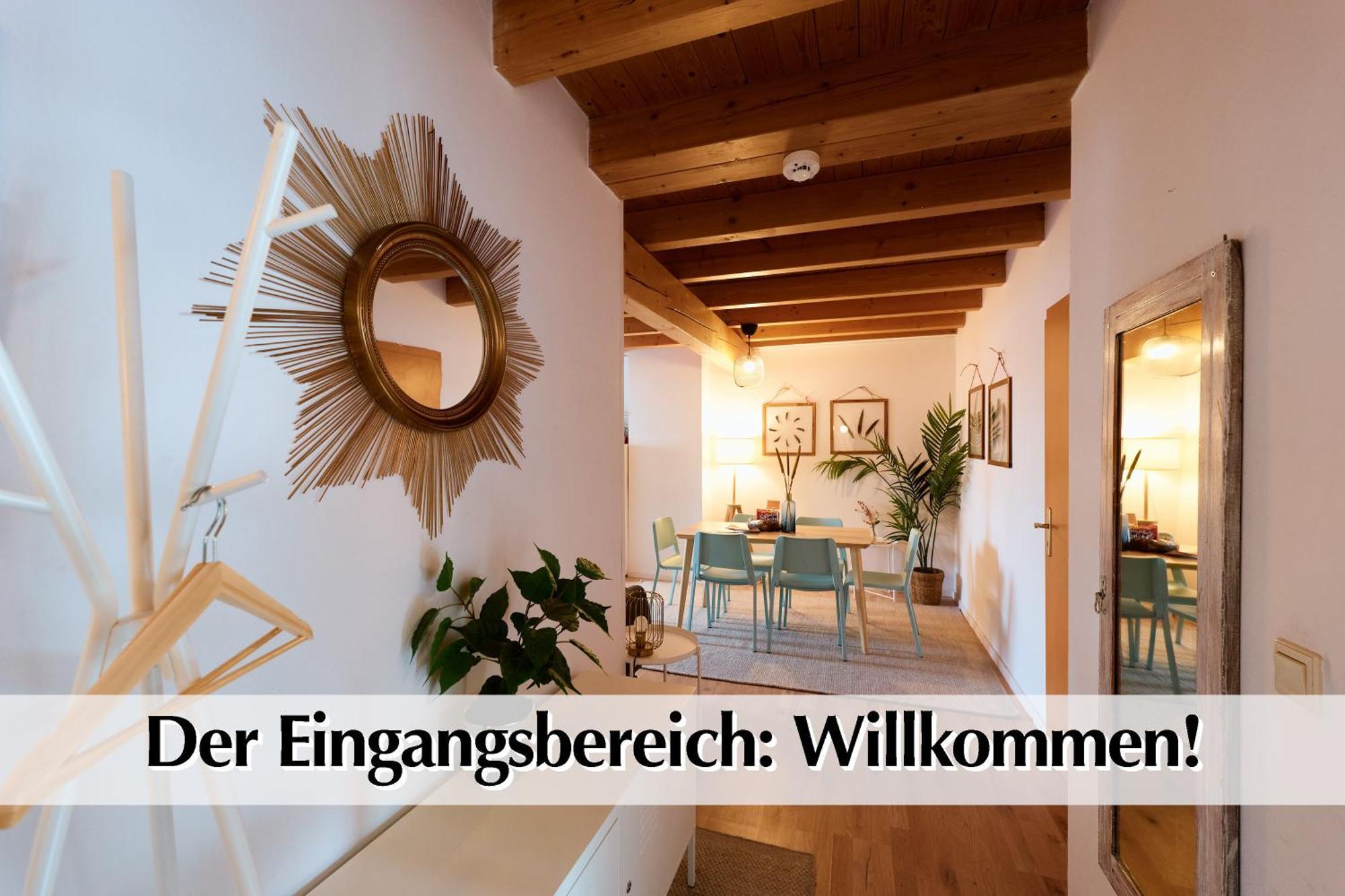 Helle 72Qm Maisonette Wohnung Im Herzen Erfurts Mit Kingsize Bett, Smart-Tv, Etc Luaran gambar