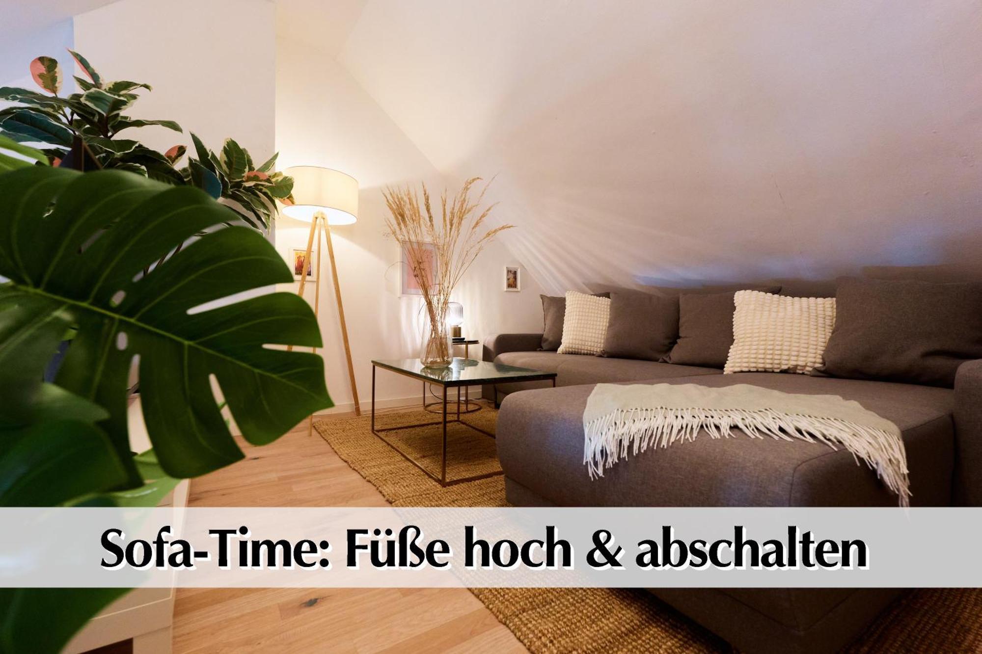 Helle 72Qm Maisonette Wohnung Im Herzen Erfurts Mit Kingsize Bett, Smart-Tv, Etc Luaran gambar