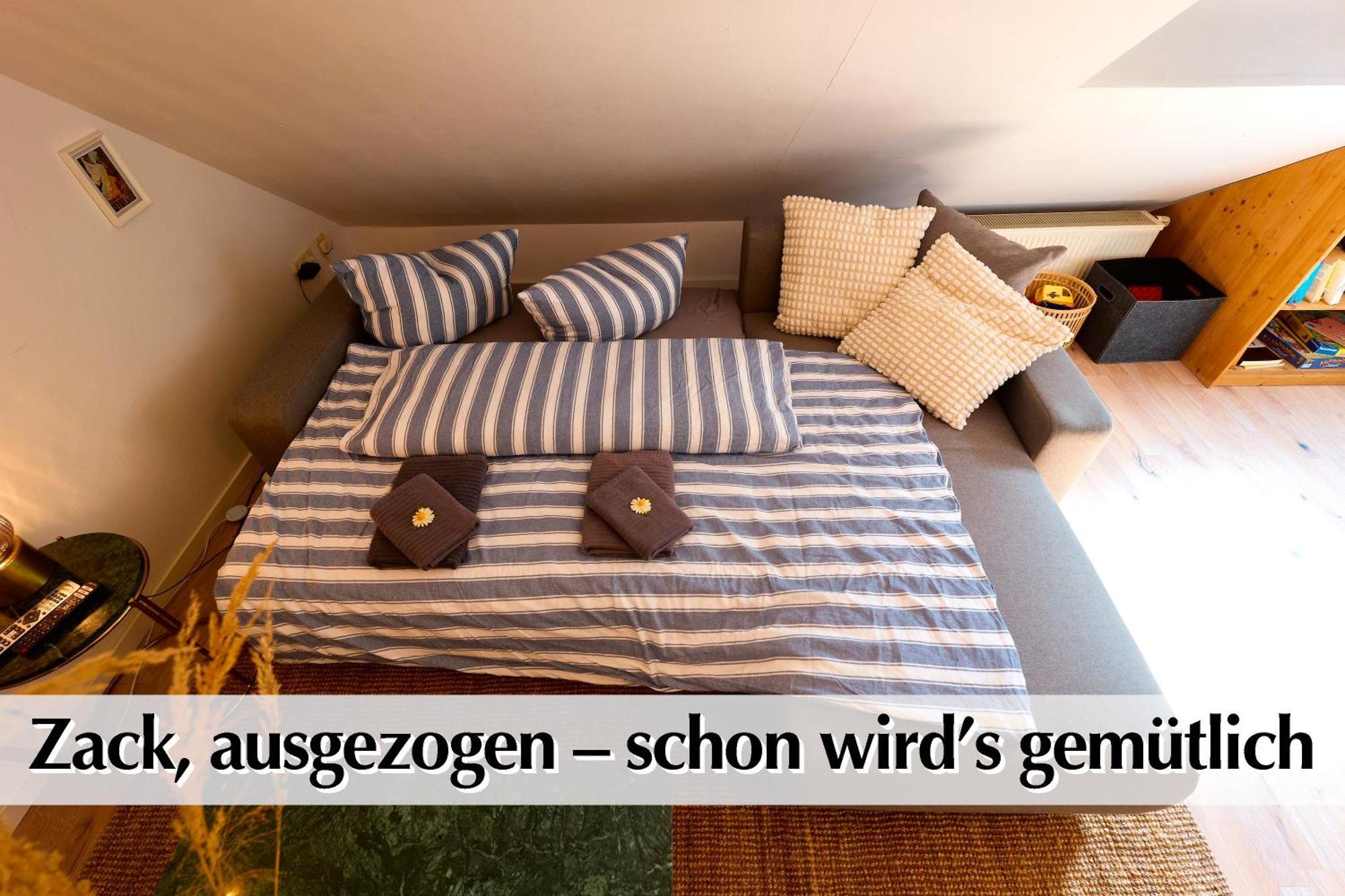 Helle 72Qm Maisonette Wohnung Im Herzen Erfurts Mit Kingsize Bett, Smart-Tv, Etc Luaran gambar