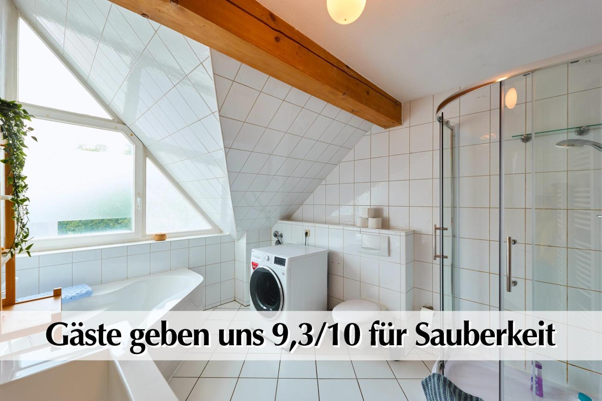 Helle 72Qm Maisonette Wohnung Im Herzen Erfurts Mit Kingsize Bett, Smart-Tv, Etc Luaran gambar