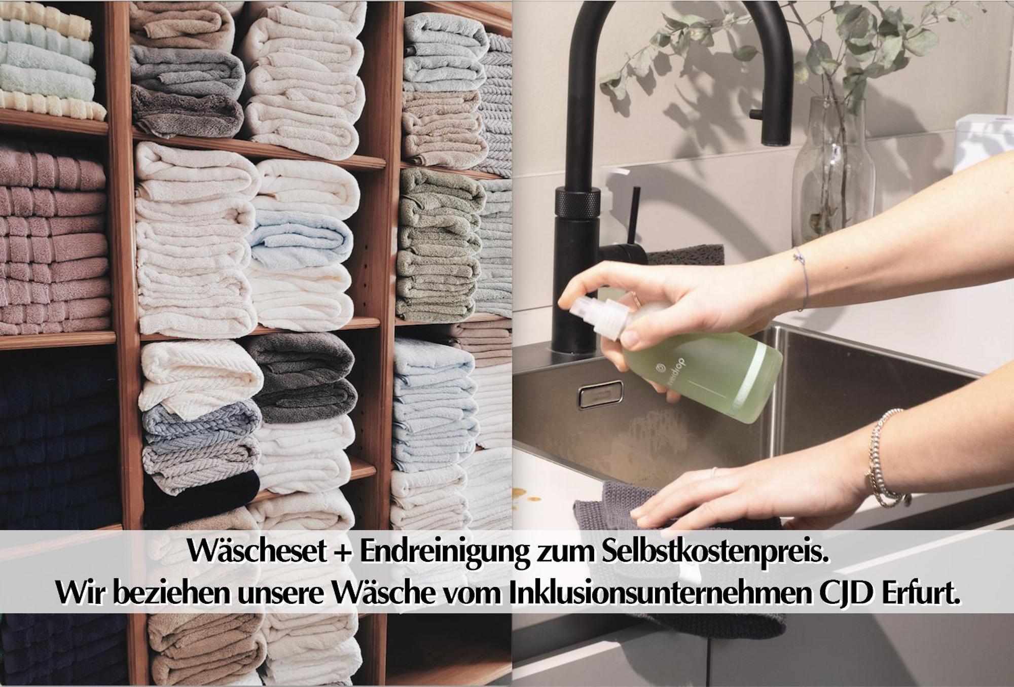 Helle 72Qm Maisonette Wohnung Im Herzen Erfurts Mit Kingsize Bett, Smart-Tv, Etc Luaran gambar
